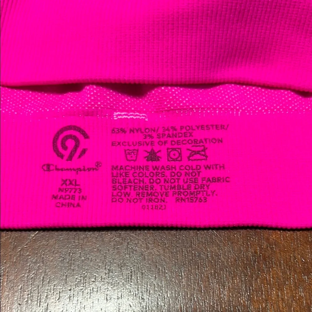 C9 by Champion neon Pink strappy Racerback Sports Bra - Picture 2 of 4